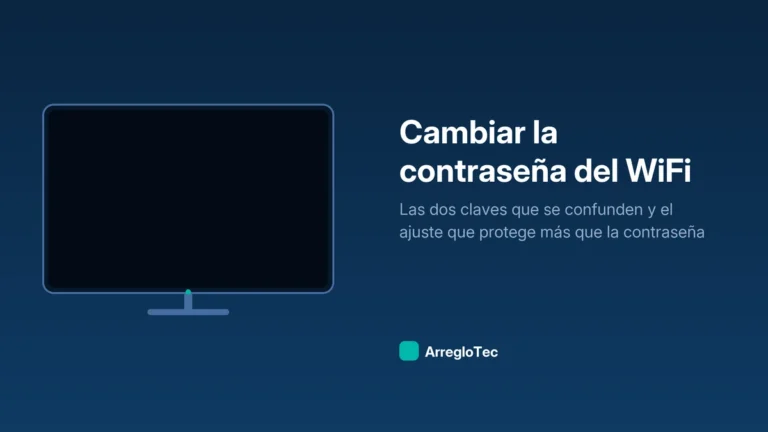 Ilustración de la configuración inalámbrica de un router para cambiar la contraseña