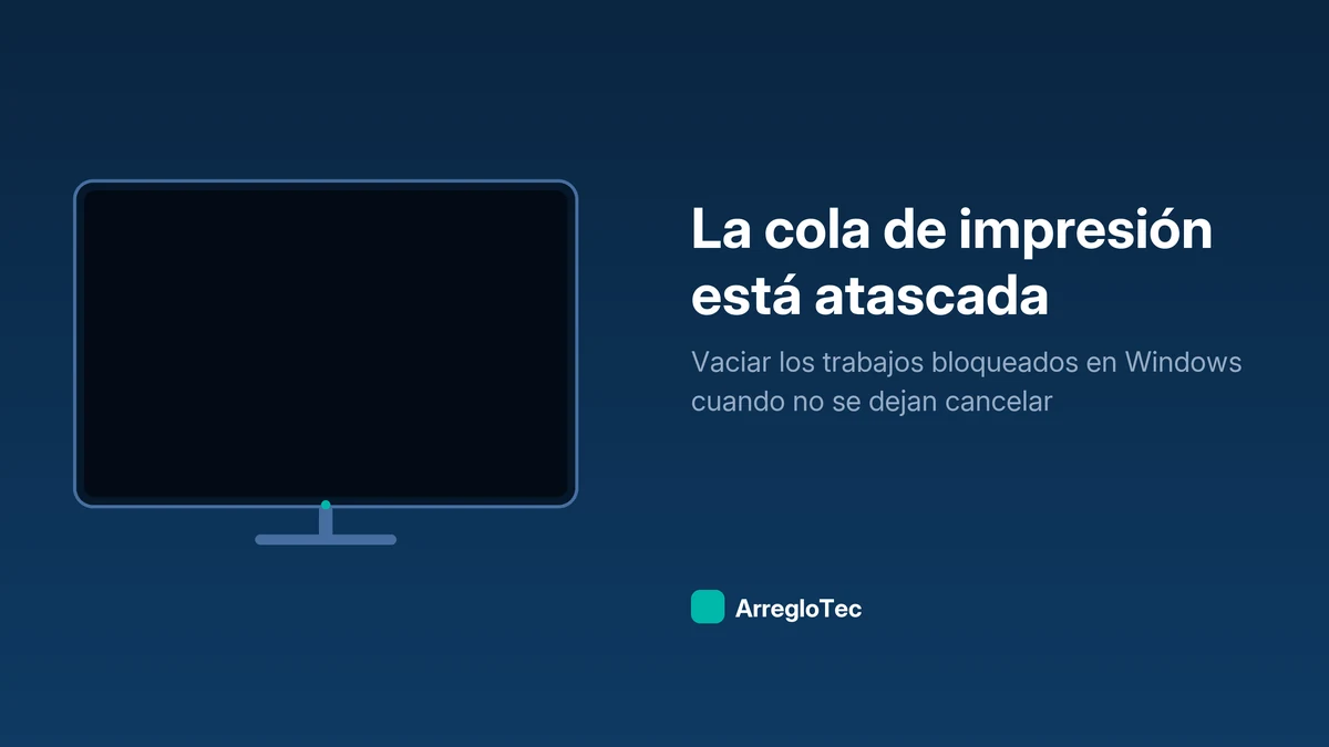 La impresora no imprime: cómo desatascar la cola de impresión