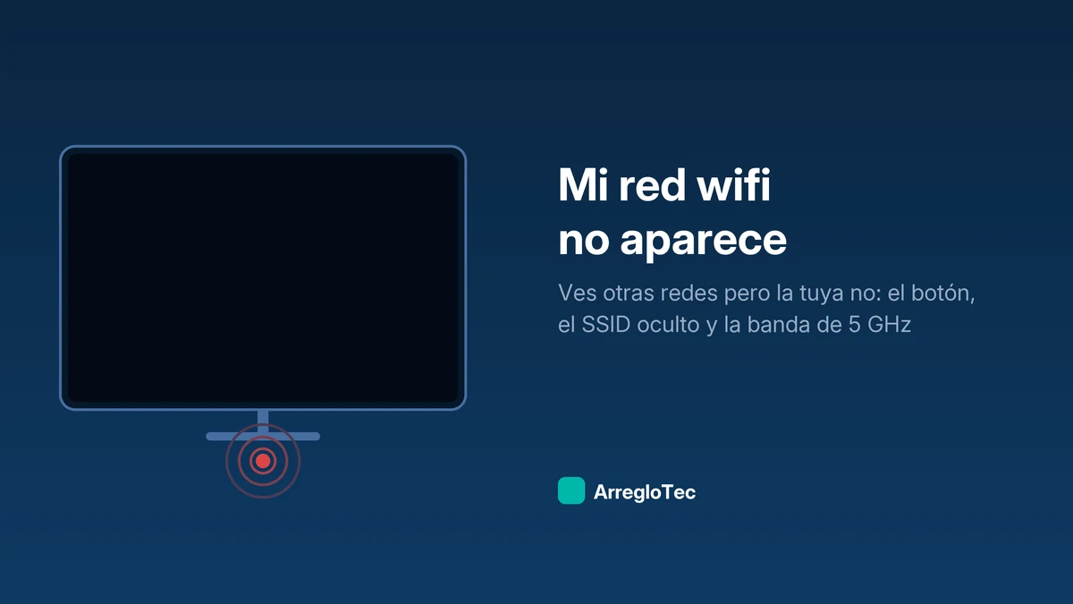Mi red wifi no aparece en la lista: por qué y cómo recuperarla