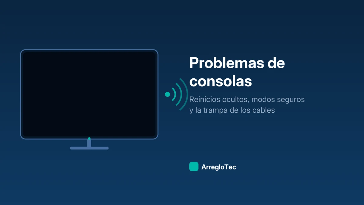 Problemas de consolas: guía de diagnóstico por síntoma