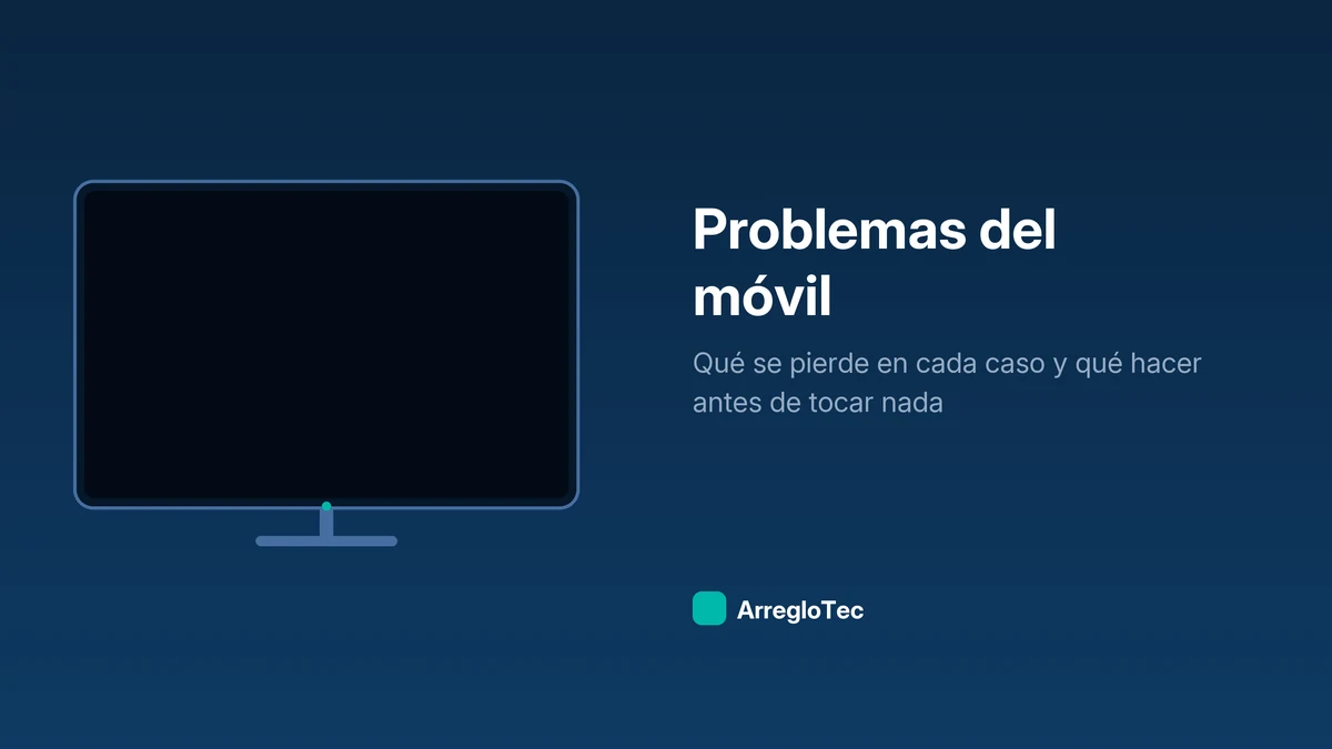 Problemas del móvil: guía de diagnóstico por síntoma