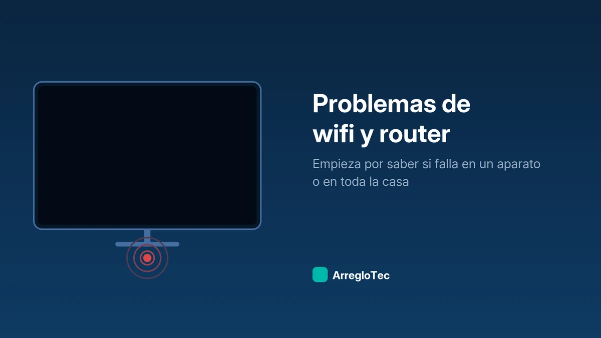 Problemas de wifi y router: guía de diagnóstico por síntoma