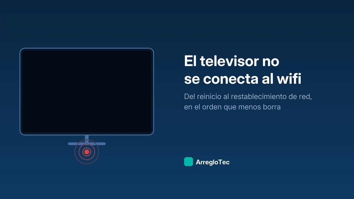 El televisor no se conecta al wifi: pasos en orden