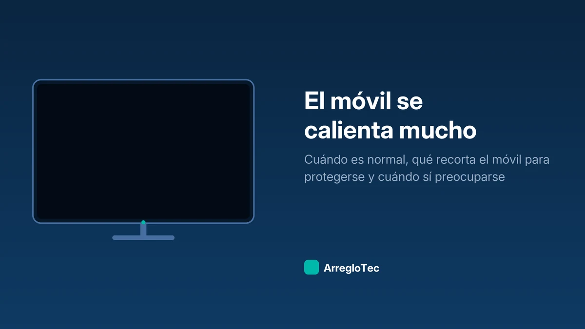 El móvil se calienta demasiado: cuándo es normal y cuándo no